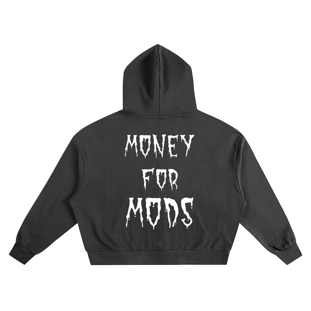 Spooky Design Oversized Boxy Fit Hoodie