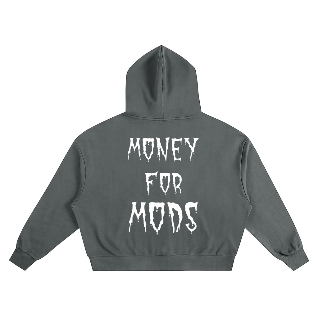 Spooky Design Oversized Boxy Fit Hoodie