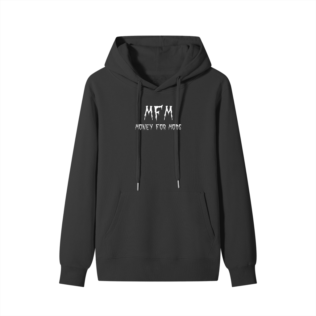 Spooky design regular fit hoodie