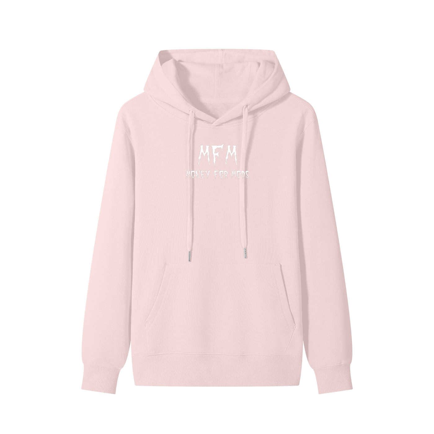 Spooky design regular fit hoodie