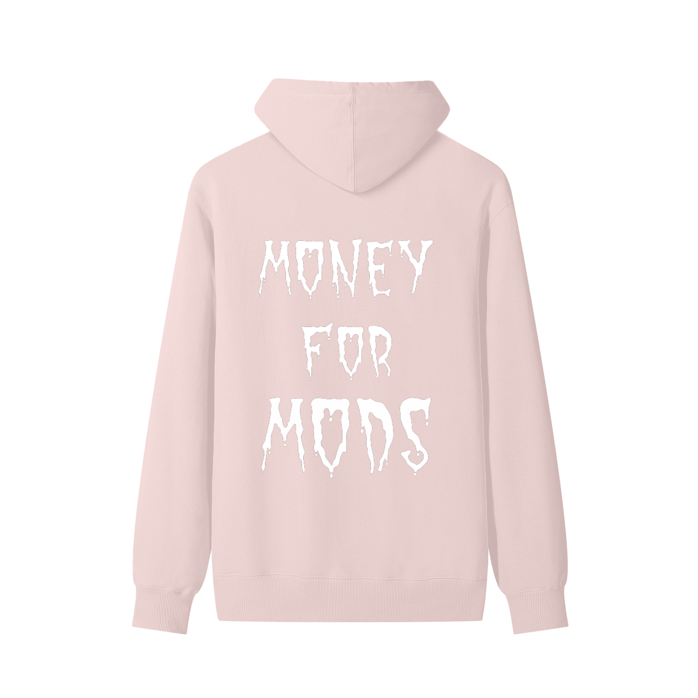 Spooky design regular fit hoodie