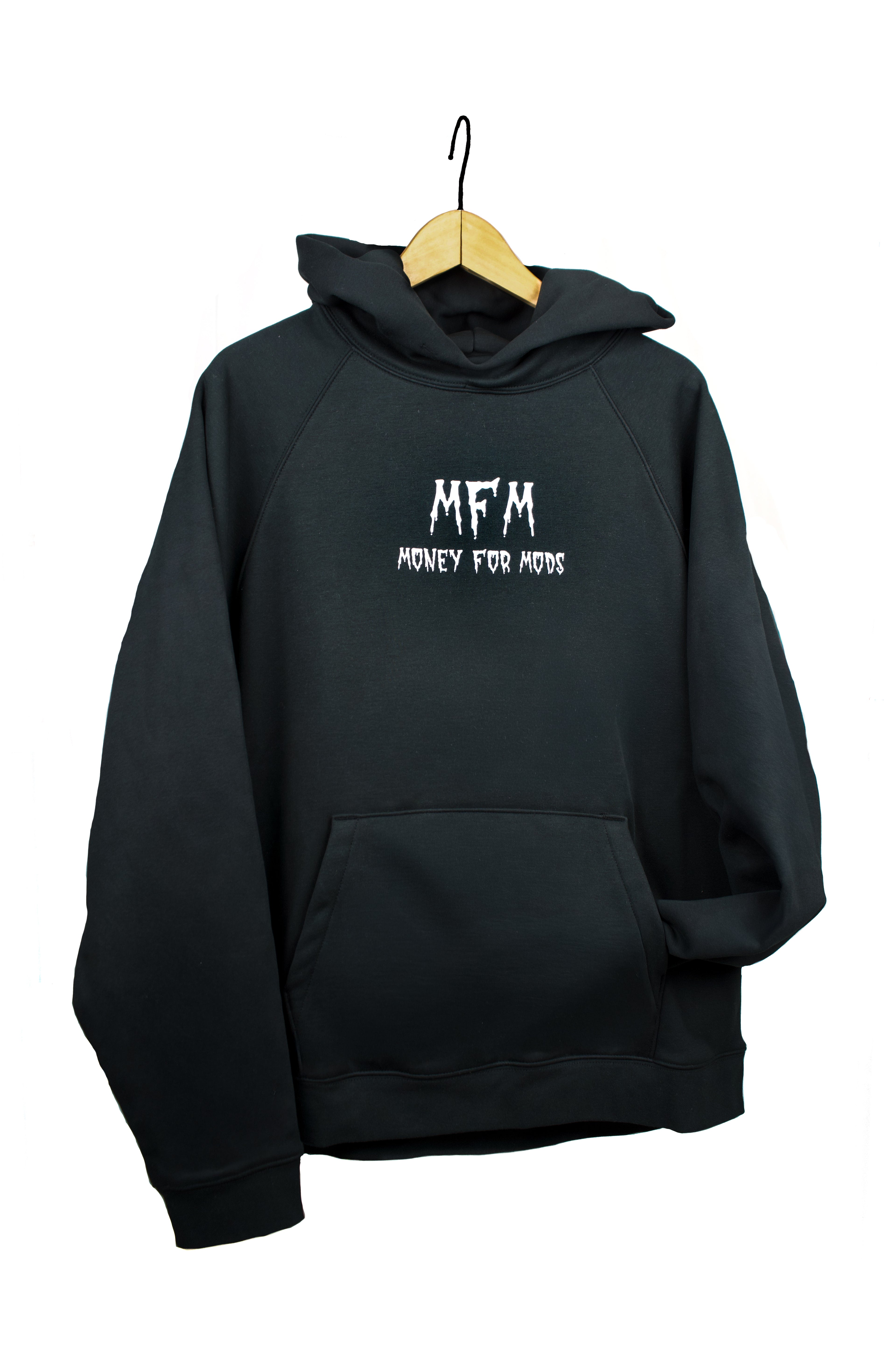 Spooky design regular fit hoodie