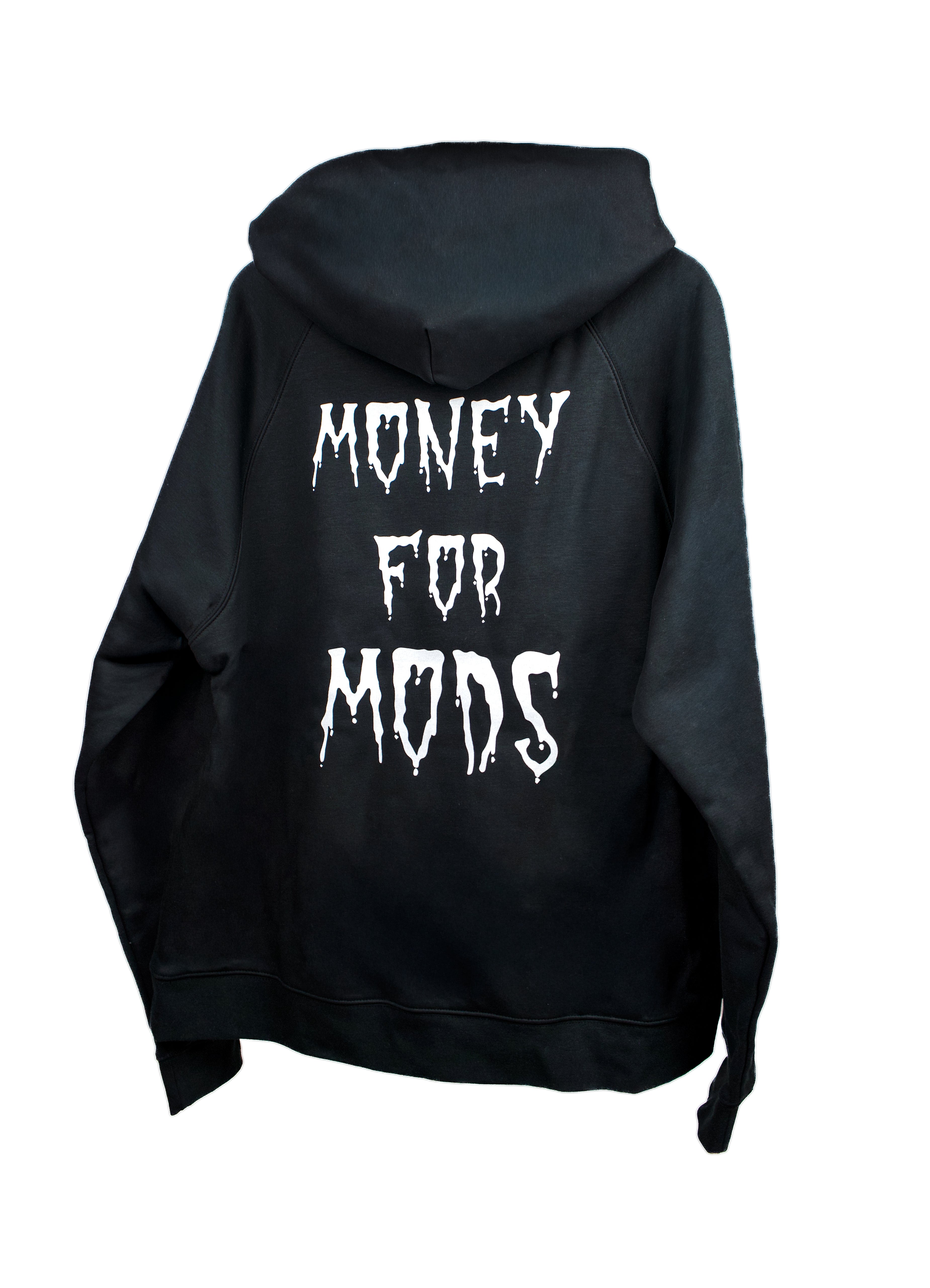 Spooky design regular fit hoodie