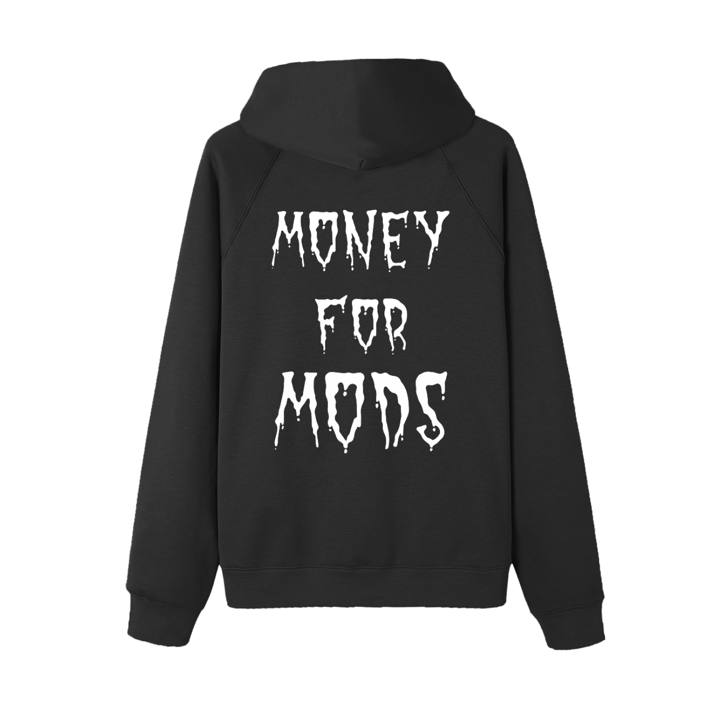 Spooky design regular fit hoodie
