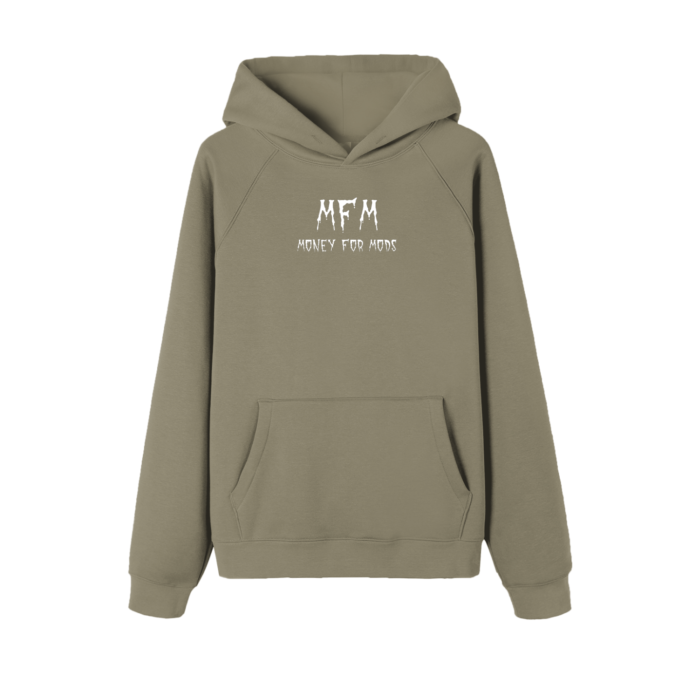 Spooky design regular fit hoodie