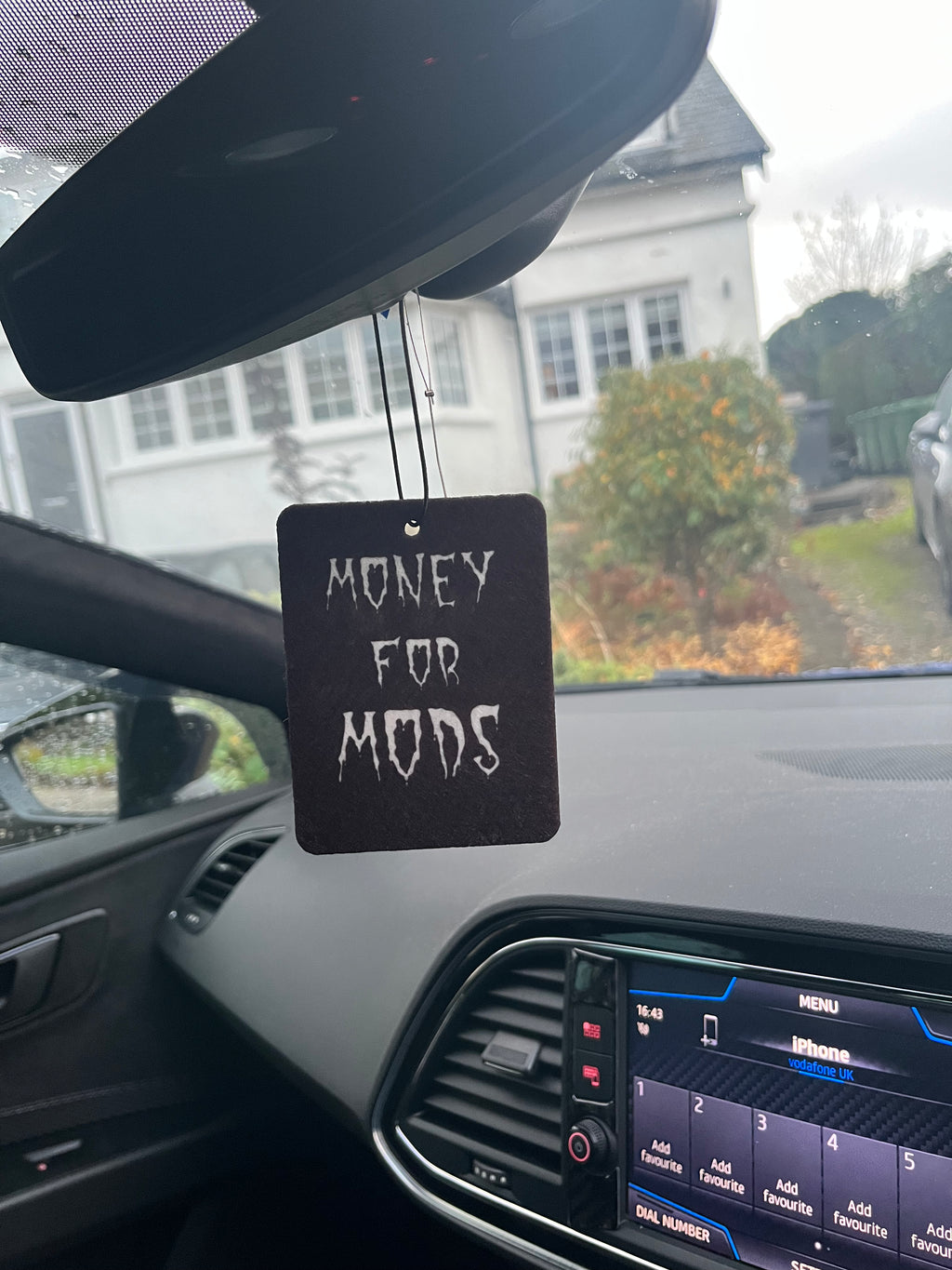 Spooky Design Bold MoneyForMods Air Freshener