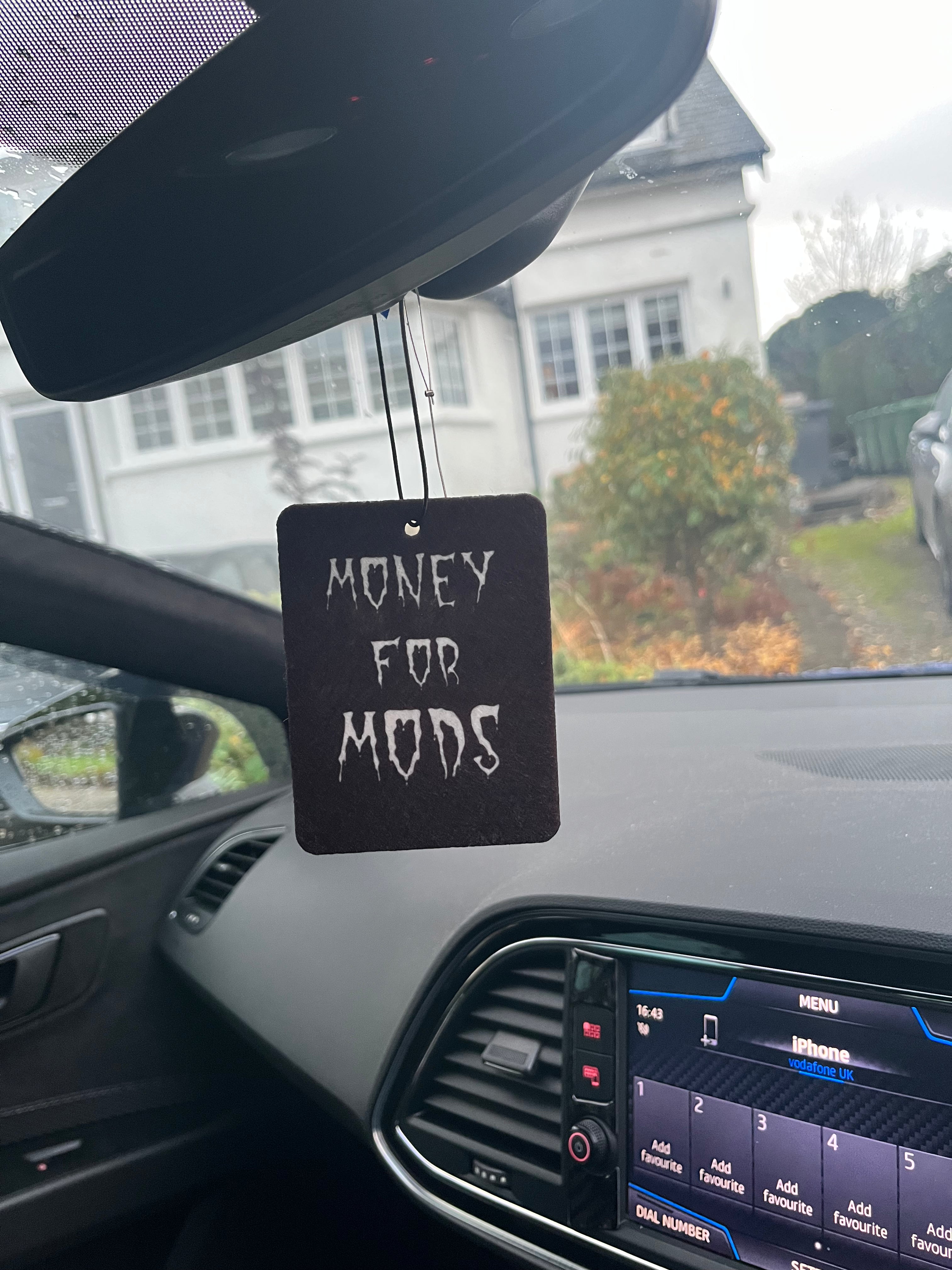 Spooky Design Bold MoneyForMods Air Freshener