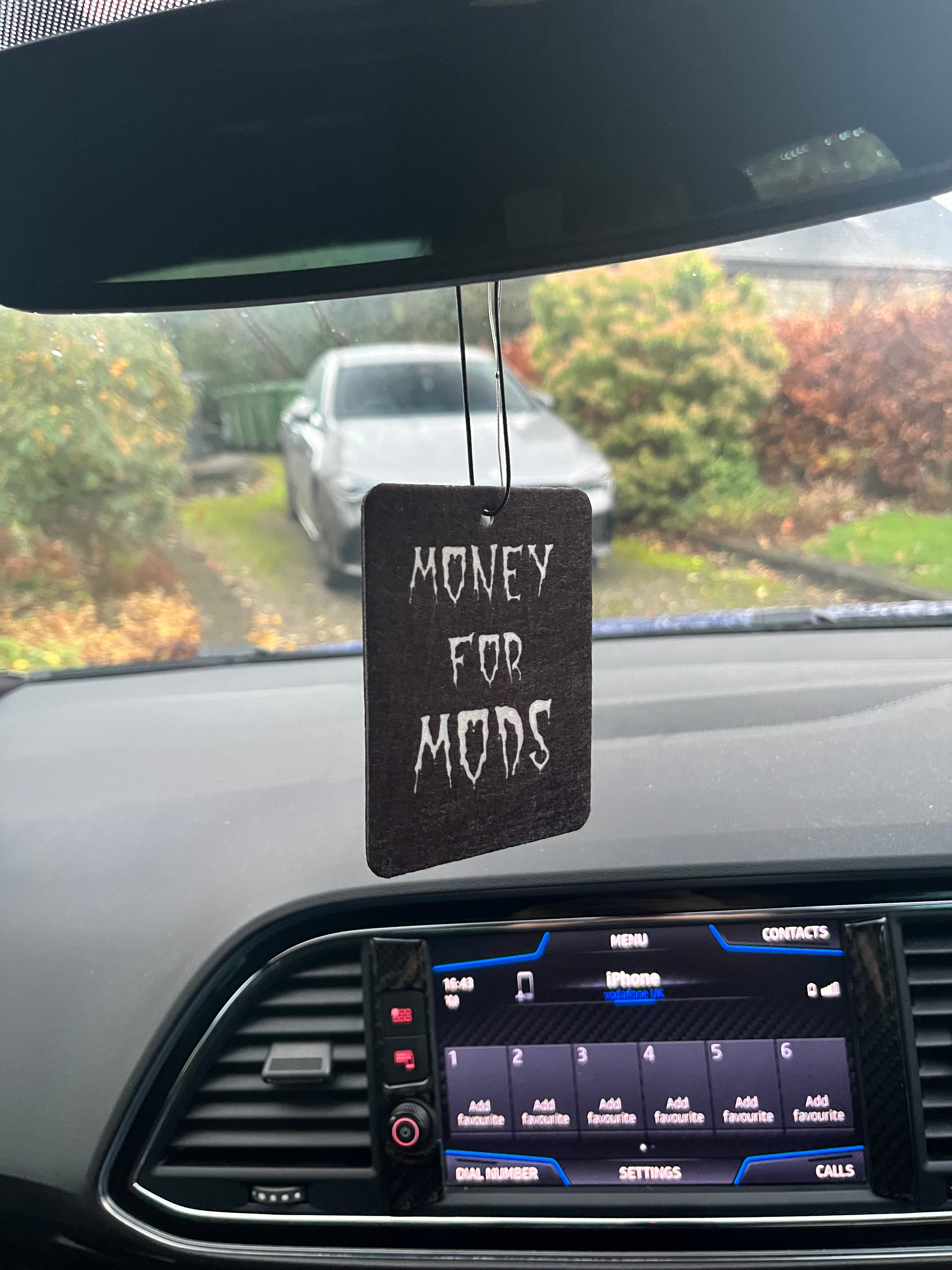 Spooky Design Bold MoneyForMods Air Freshener