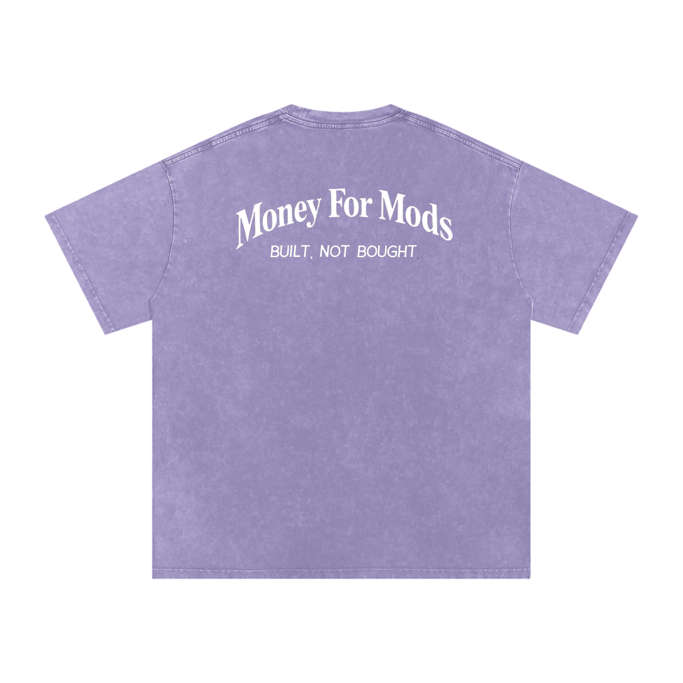 Clean Design Snow Washed Oversized T-Shirt