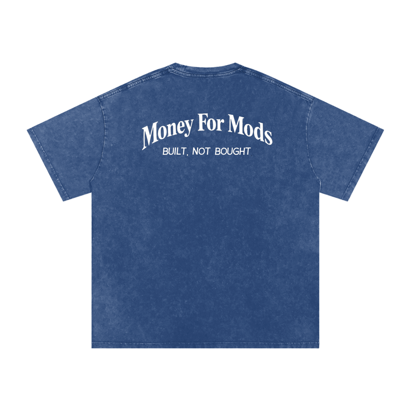 Clean Design Snow Washed Oversized T-Shirt